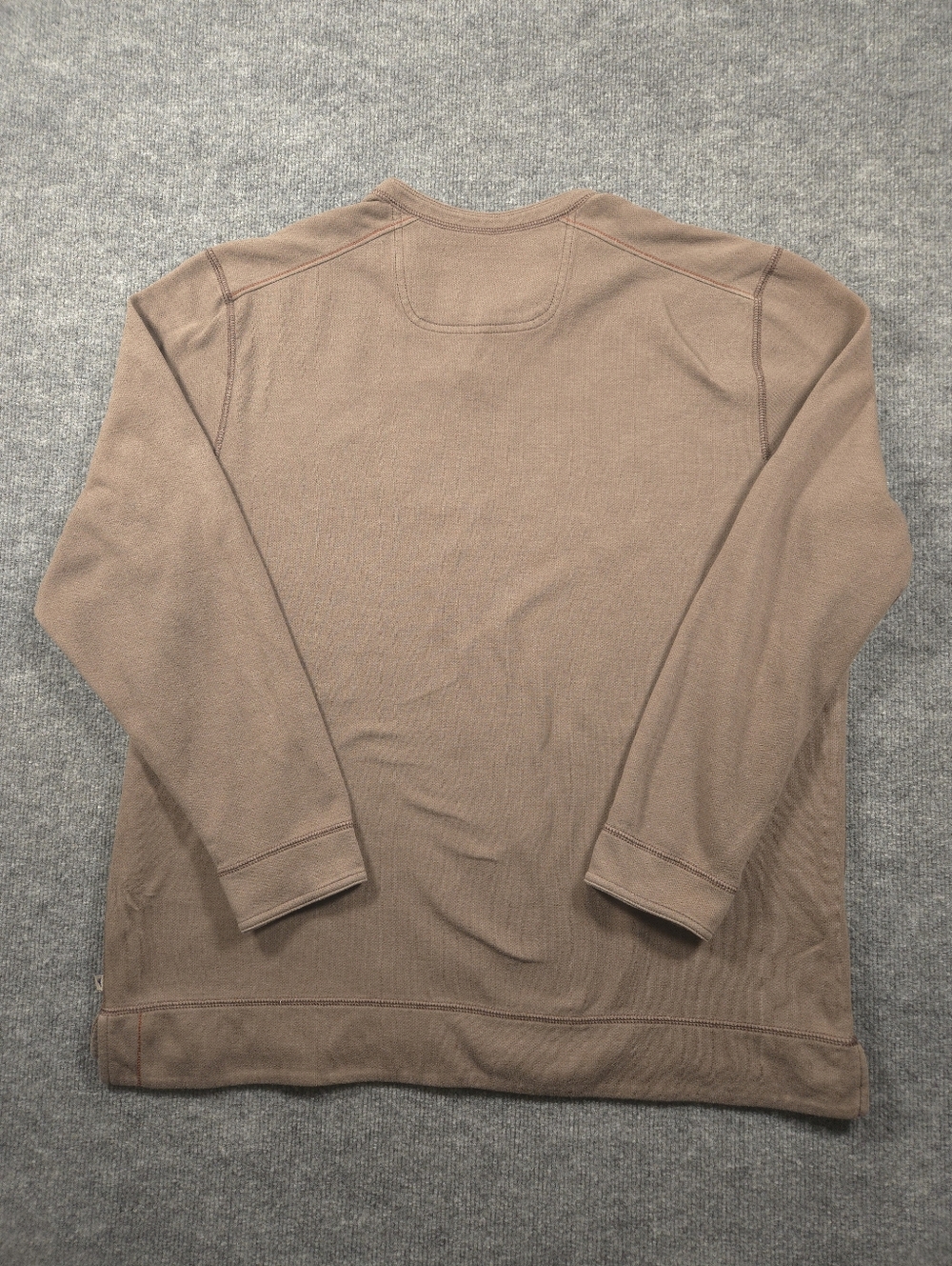 Tommy Bahama Mens XL Brown Abaco Pullover Sweatshirt Long Sleeve Cotton - Picture 11 of 11